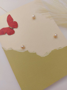 Handmade kinkiraart "Liblikas" (1 foto / 4)