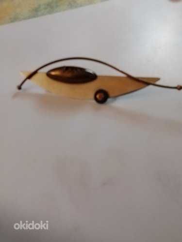 Vintage pukukoru alumiini rautalanka koriste