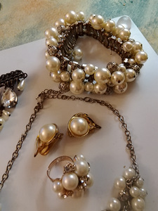 Vintage helmi koruja 7 kol (3 valokuva sivusta 5)