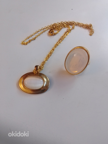 Juhla koru setti sormus ja kaula koru