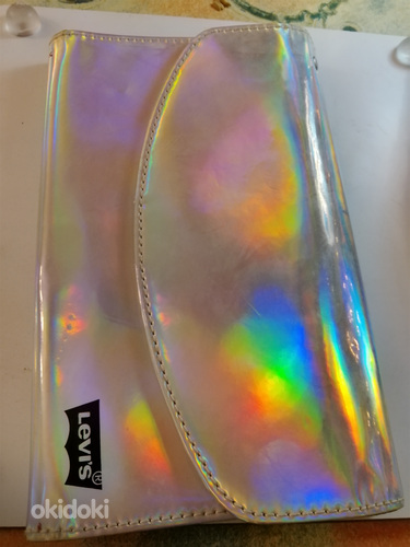 Lewis lompakko neon väreissä hohtava pinta