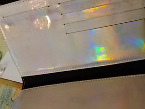 Lewis lompakko neon väreissä hohtava pinta (4 valokuva sivusta 5)