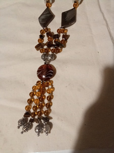 VINTAGE KAULAKORU LASI HELMILLÄ (2 valokuva sivusta 2)