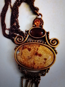 Vintage kaulakoru pronssi (4 valokuva sivusta 4)