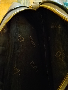 Gucci hopean värinen ilta laukku (4 valokuva sivusta 7)