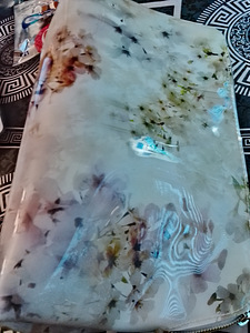 TED BAKER MEIKKI LAUKKU ISO KUKKA KUVIOINEN MUOVIA (3 valokuva sivusta 3)