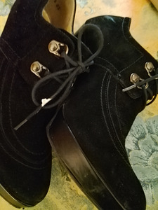 Pieter Kaiser mustat nahka korko kengät (3 valokuva sivusta 8)