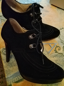 Pieter Kaiser mustat nahka korko kengät (6 valokuva sivusta 8)