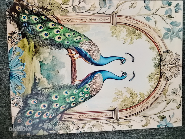 RIIKINKUKKO MAALAUS KANKAALLE PAINETTU