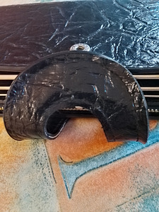 Musta nahka lompakko/käsi laukku (9 valokuva sivusta 9)