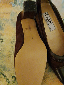 Roma international tumma ruskeat nahka avokkaat (5 valokuva sivusta 6)