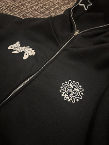 Hoodie zip glo gang (2 foto / 3)