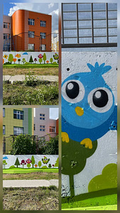 Graffiti kunstnik seinamaalingute kujundamine (10 foto / 10)
