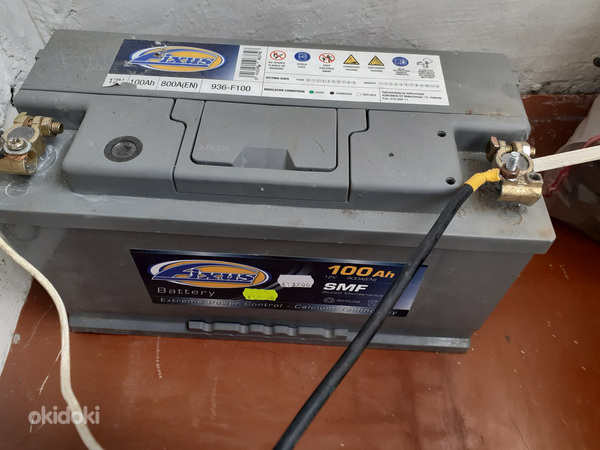 Autoaku 100Ah 800A.