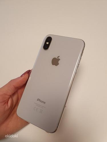 Apple IPhone X 256GB Silver (фото #2)