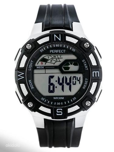 PERFECT Детские наручные часы 8581 (ZP280B) черный/серебряны (фото #4)