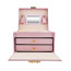 Чемоданчик для ювелирных украшений P6400 розовый цвет (фото #1)