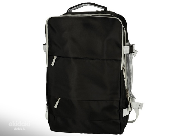 Дорожный рюкзак для самолета, водонепроницаемый, USB 45x16x28см (фото #2)