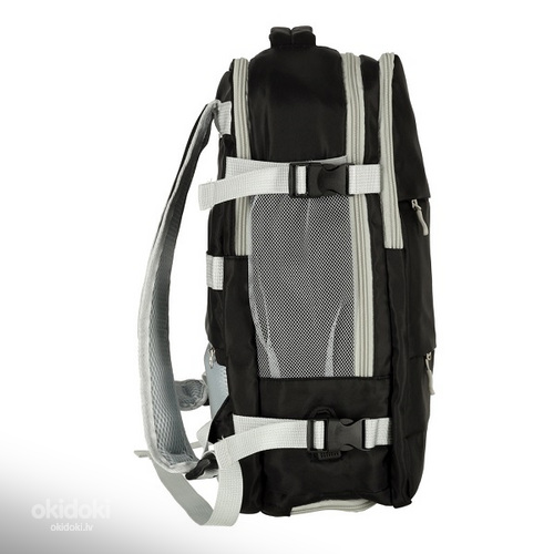 Дорожный рюкзак для самолета, водонепроницаемый, USB 45x16x28см (фото #4)