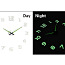 Sienas pulkstenis fluorescējošs 50-60cm 12 cipari DIY 7442 (foto #1)