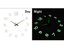 Настенные часы флуоресцентные 50-60см 12 цифр DIY 7442