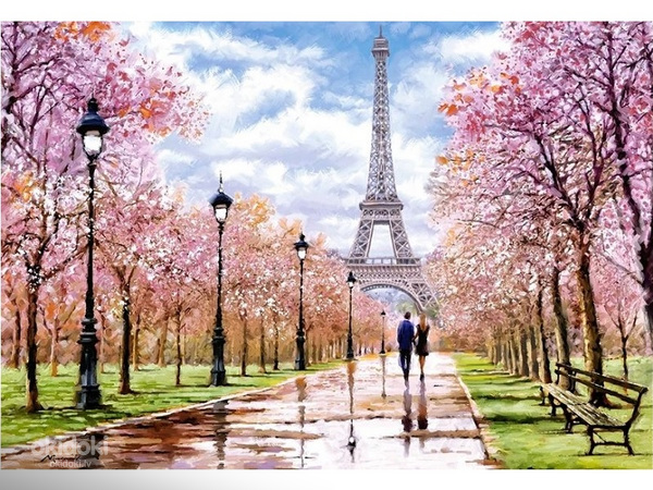 Castorland Пазлы 1000 деталей Романтическая прогулка по Парижу 68x47 c (фото #3)