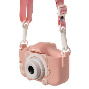 Мини фотокамера цифровая 32GB розовая P22296 (3 фото из 10)