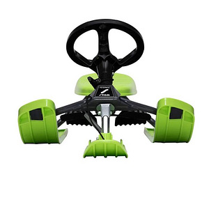 Stūrējamās ragavas Iconic Graphite (2 foto no 2)