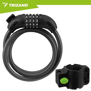 Velosipēda slēdzene ar kodu 120 cm (P27338) (2 foto no 10)