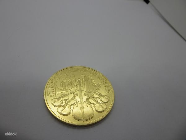 Austria-Filarmoonikud-золотая монета-999-проба-31,1gr. (фото #2)