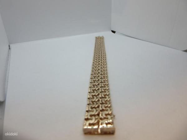 New-handicraft-double-Bismarck-gold браслет-72.15гр. (фото #3)