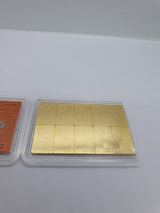 Kuld-999,9-prooviga-Valcambi-Comibar-10x3,11gr (2 foto / 5)
