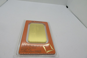 999,9-prooviga-Kuld-Valcambi-kuldplaat 50-grammi (3 foto / 3)