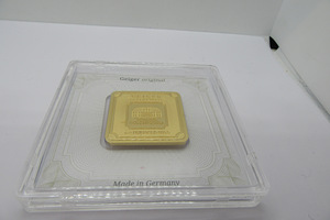 999,9 prooviga kuldplaat Geiger Edelmetalle 1 OZ (4 foto / 4)