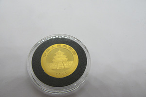 Kuld 2003 Hiina Panda 999,9 kuldmünt 1/4 oz (2 foto / 2)