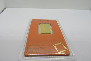 999,9 Kuld Valcambi kuldplaat 10 gr (2 foto / 3)