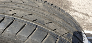 Honda 17" диски + резина (5 фото из 10)