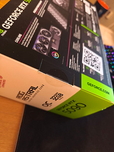 MÜÜN ASUS ROG Astral GeForce RTX 5090 32GB OC Edition GDDR (4 foto / 4)
