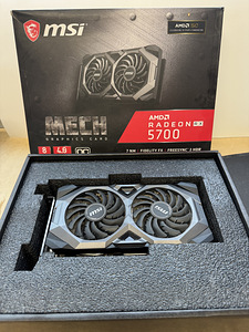 RX 5700 8gb RADEON MSI (1 foto / 2)