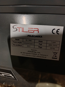 Pelletipress Stiler 7,5 kW 400V (2 foto / 3)