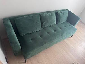 Green Velvet Sofa (2 foto / 3)