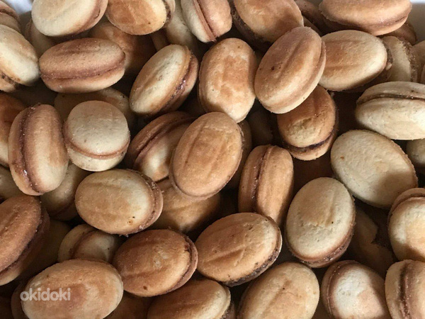 Песочные орешки и печенье ручной работы