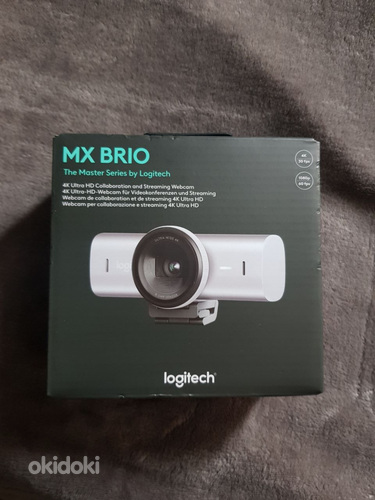 Logitech MX BRIO Streaming Webcam 4K Ultra HD вебкамера