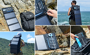 Camping BigBlue 28W Solar charger, päikese paneel