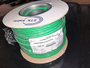 Elektrikaabel j-h(st)h 2x2x0.8 mm+0.5 mm 100m (1 foto / 1)