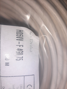 Draka 4x0.75 H05VV-F 100m (2 foto / 2)