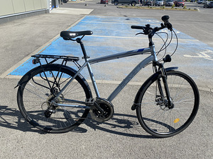 гибридный велосипед ROMET Wagant 28″, серо-графитовый