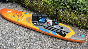 НОВОЕ! Электромоторный SUP Aqua Marina TURBO+BLUEDRIVE S+аккумулятор (2 фото из 7)