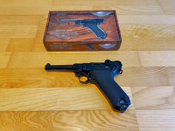 UUS LEGENDS P08 LUGER BLOWBACK 4,5mm CO2 õhupüstol