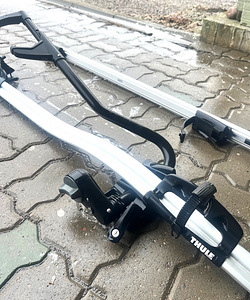 THULE katuseraam + 2x rattahoidik ProRide 591 (VW Passat) (4 foto / 9)